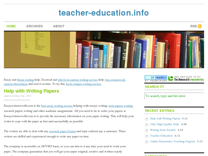 www.teacher-education.info