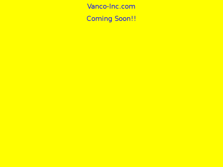 www.vanco-inc.com