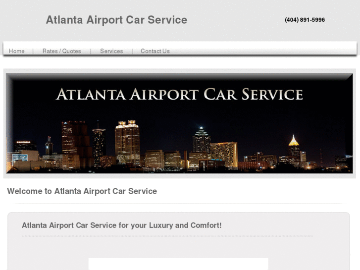 www.atlantaairportcarservice.net