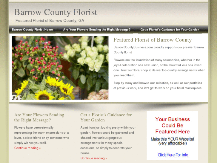 www.barrowcountyflorist.com