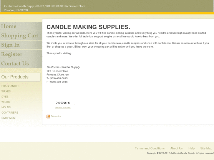 www.calcandlesupply.com