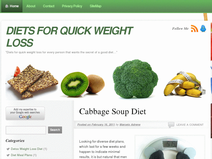 www.diets-for-quick-weightloss.com