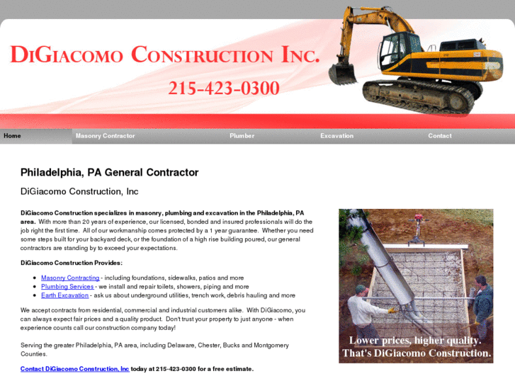 www.digiacomoconstruction.com