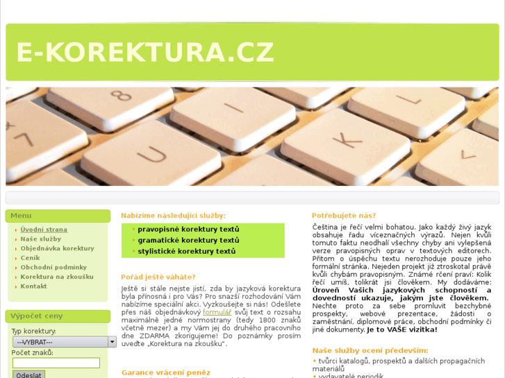 www.e-korektura.cz
