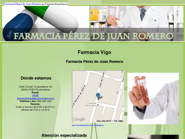 www.farmaciaperezdejuanromero.com