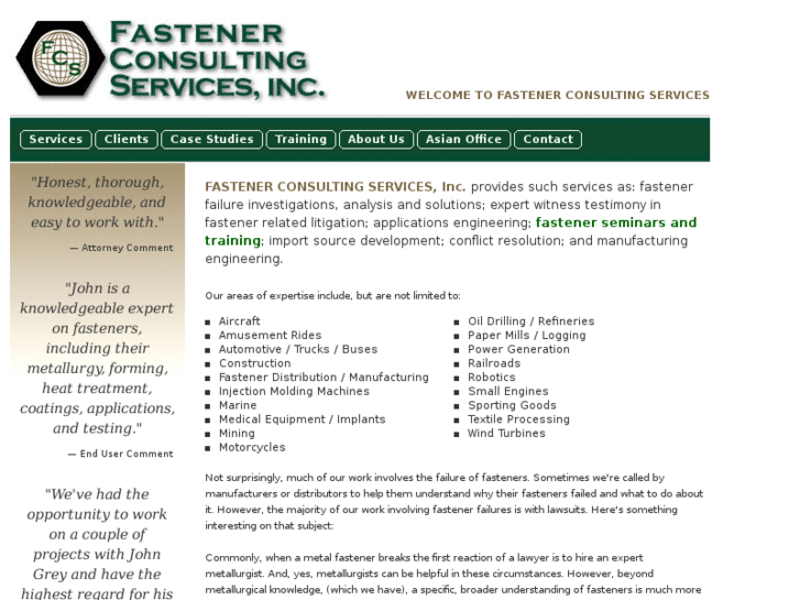 www.fastenerconsulting.com