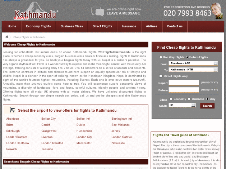 www.flightstokathmandu.co.uk