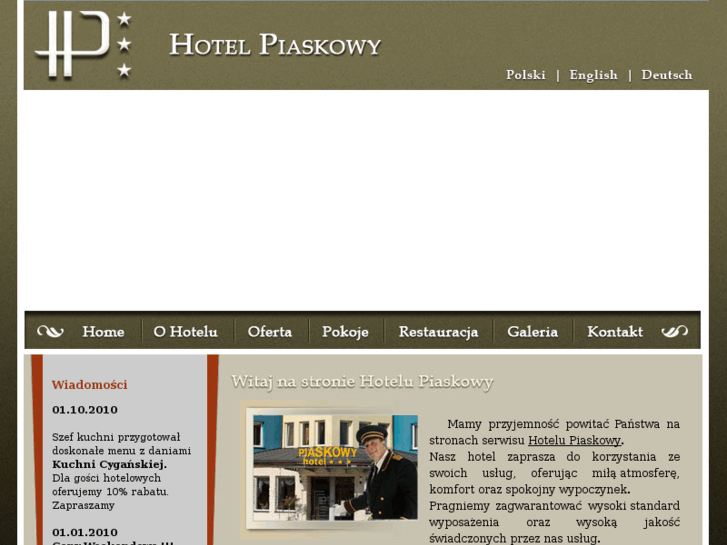 www.hotelpiaskowy.com