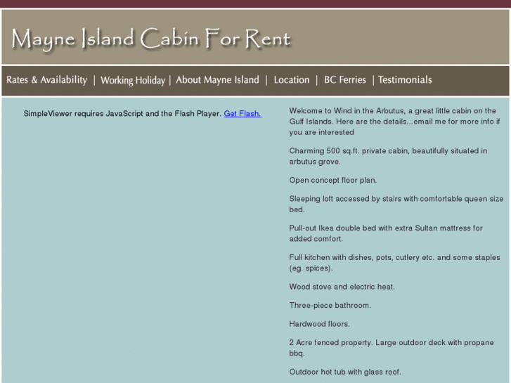 www.mayneislandcabin.com