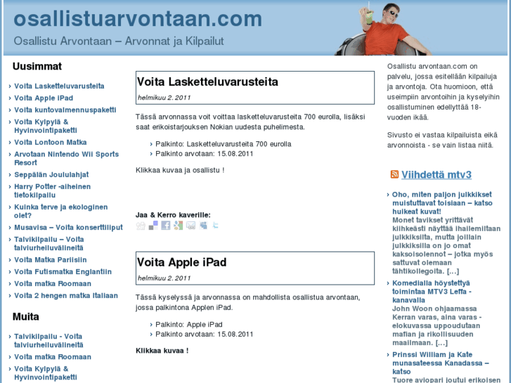 www.osallistuarvontaan.com