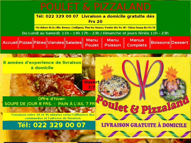 www.pouletpizzaland.net