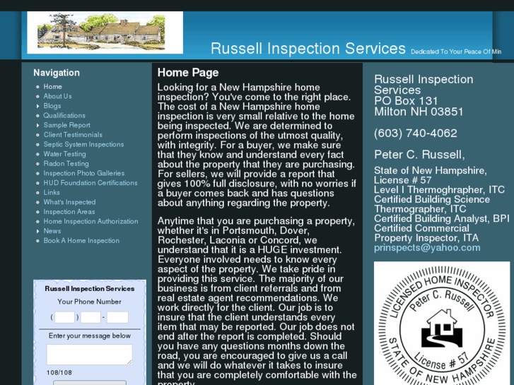 www.russellinspectionservices.com