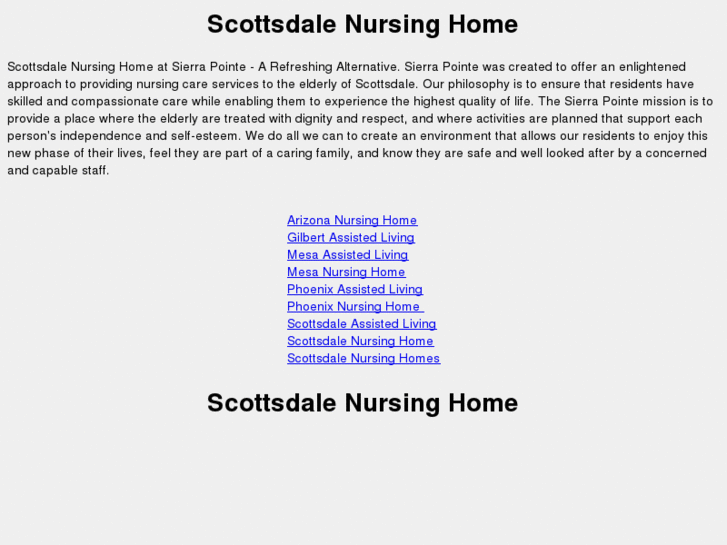 www.scottsdale-nursing-home.com