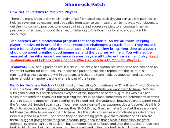 www.shamrockpatch.net