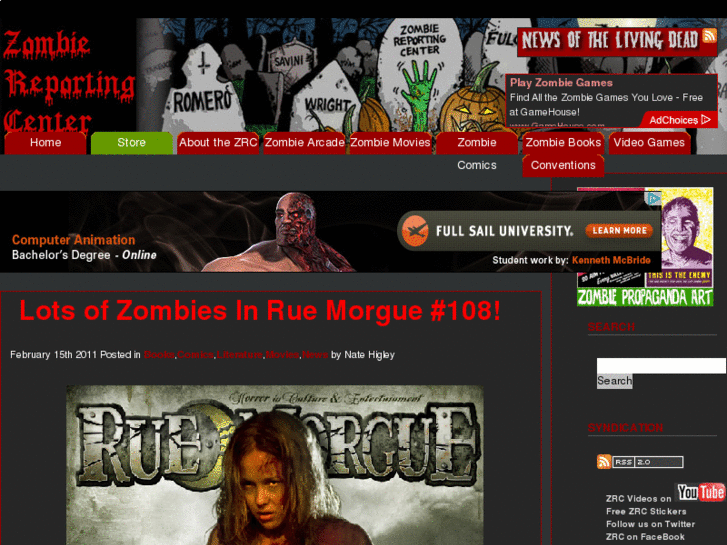 www.zombiereportingcenter.com