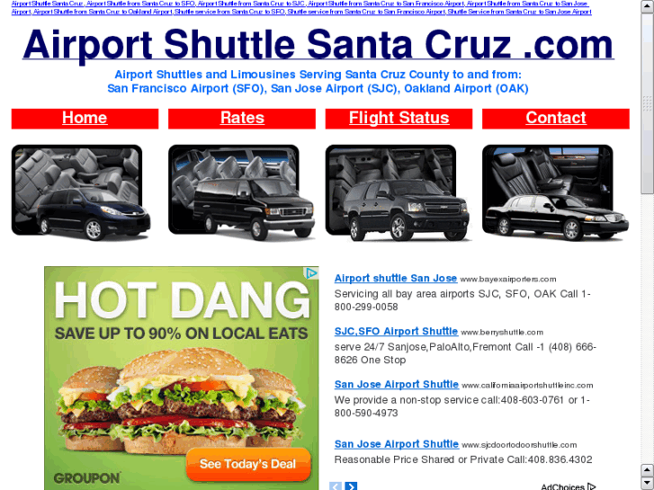 www.airportshuttlesantacruz.com