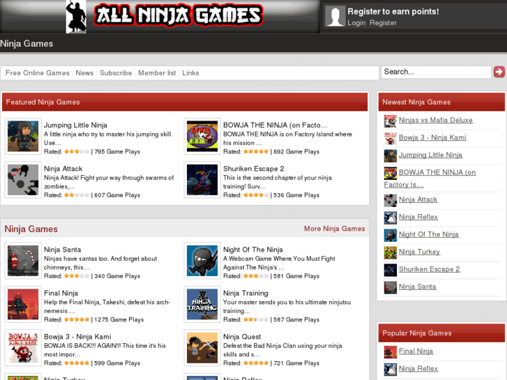 www.allninjagames.com