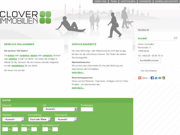 www.clover-immobilien.de