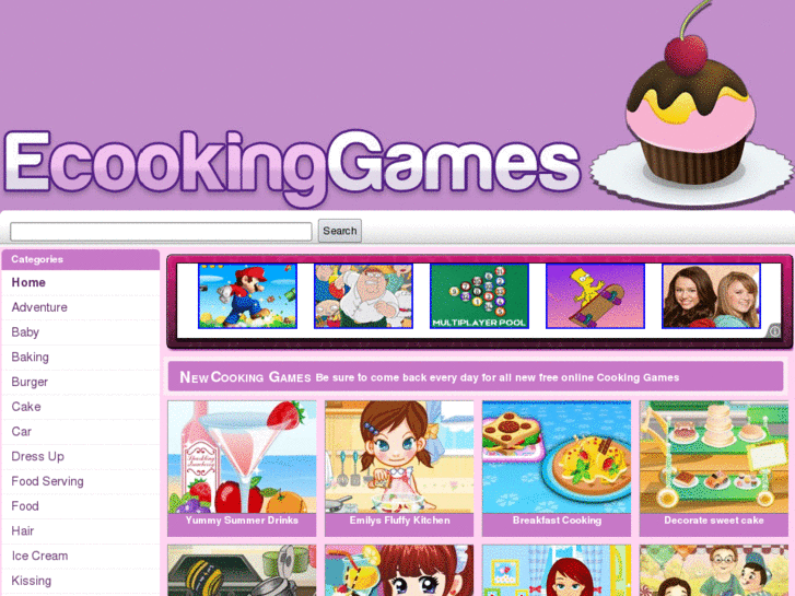 www.ecookinggames.com