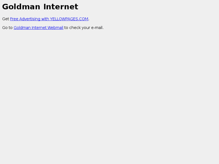 www.goldmaninternet.com