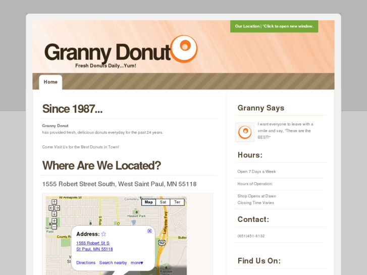 www.grannydonut.com