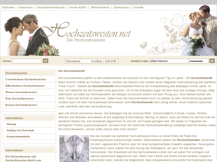 www.hochzeitsweste.net