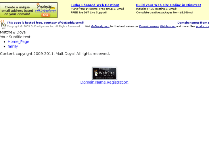 www.mattdoyal.com