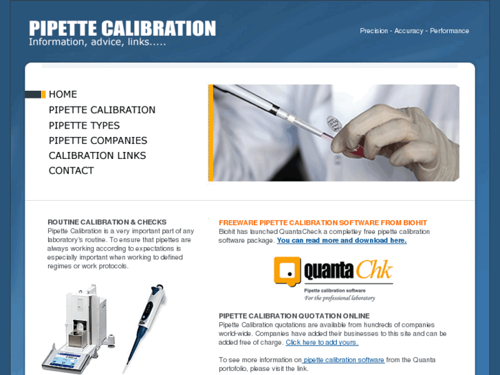 www.pipettecalibration.net