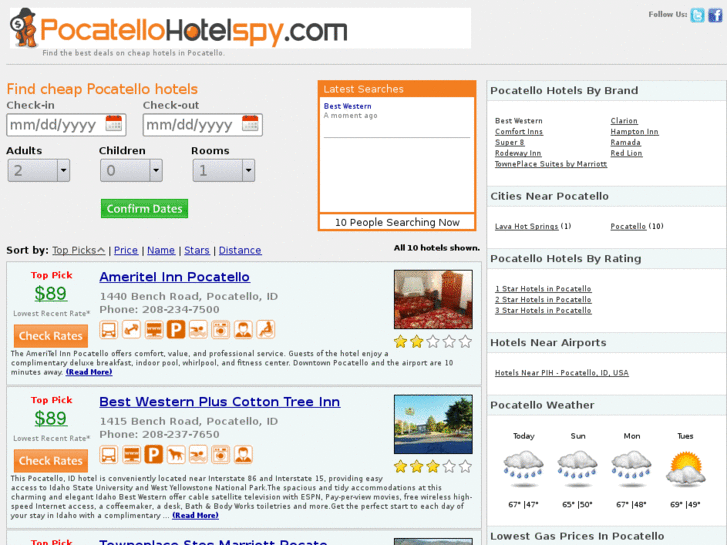 www.pocatellohotelspy.com