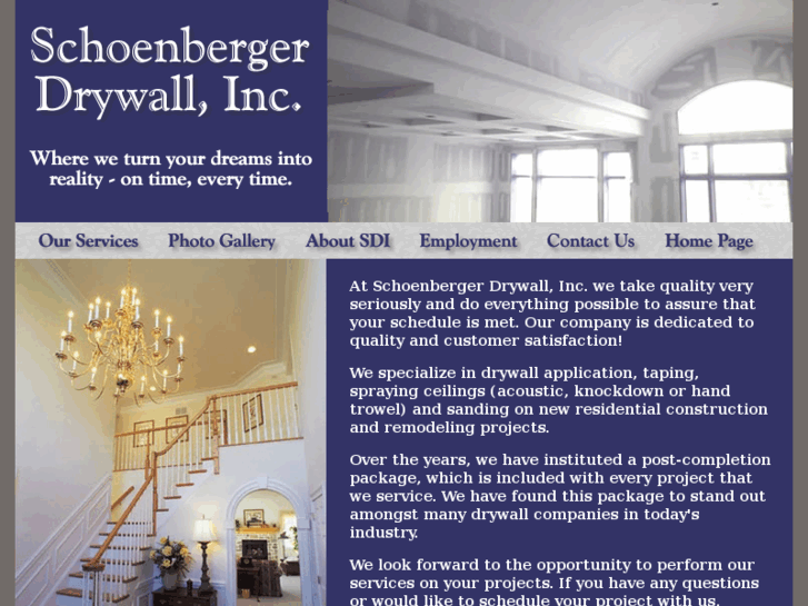 www.schoenbergerdrywall.com