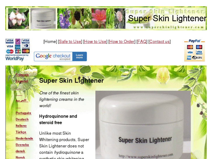 www.superskinlightener.com