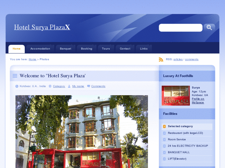 www.suryaplazahotel.com