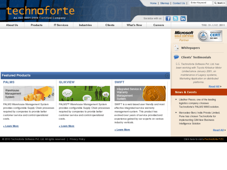 www.technoforte.co.in