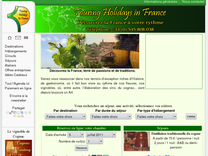 www.touring-holidays-in-france.fr