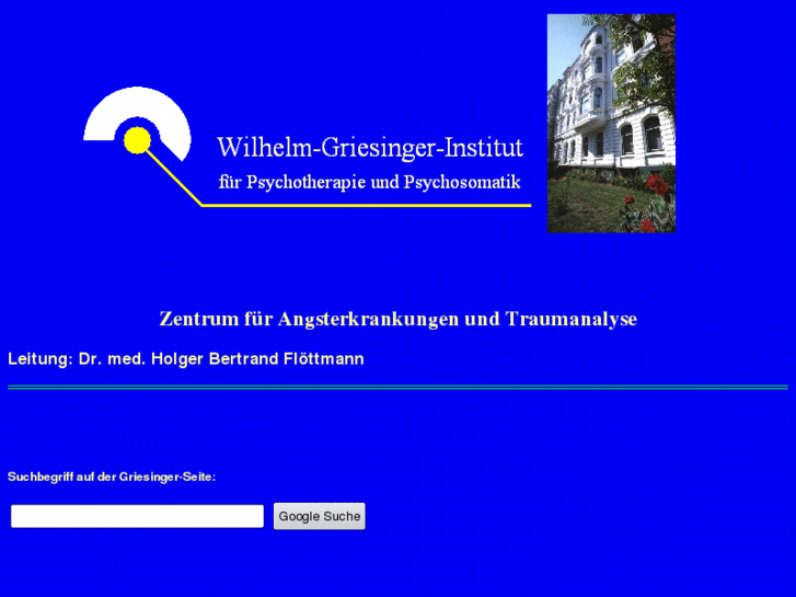 www.wilhelm-griesinger-institut.de