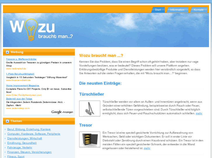 www.wozu-braucht-man.de