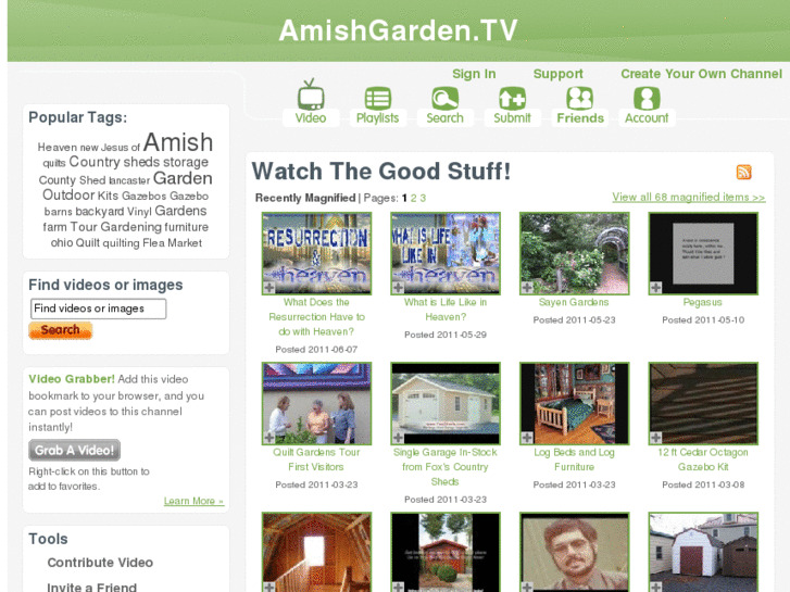 www.amishgarden.tv