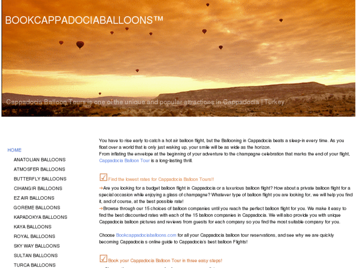 www.bookcappadociaballoons.com