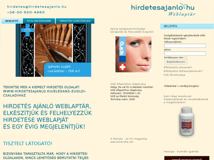 www.hirdetesajanlo.hu