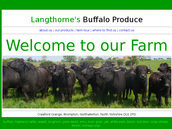 www.langthornes-buffalo-produce.co.uk