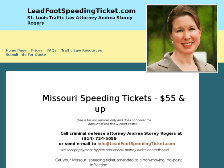 www.leadfootspeedingticket.com