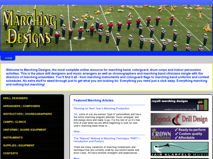 www.marchingbanddesigns.com