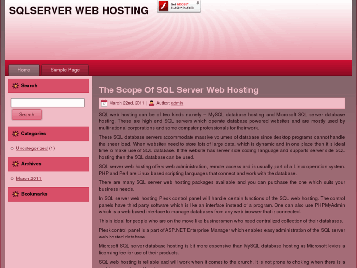 www.sqlserverwebhosting.org
