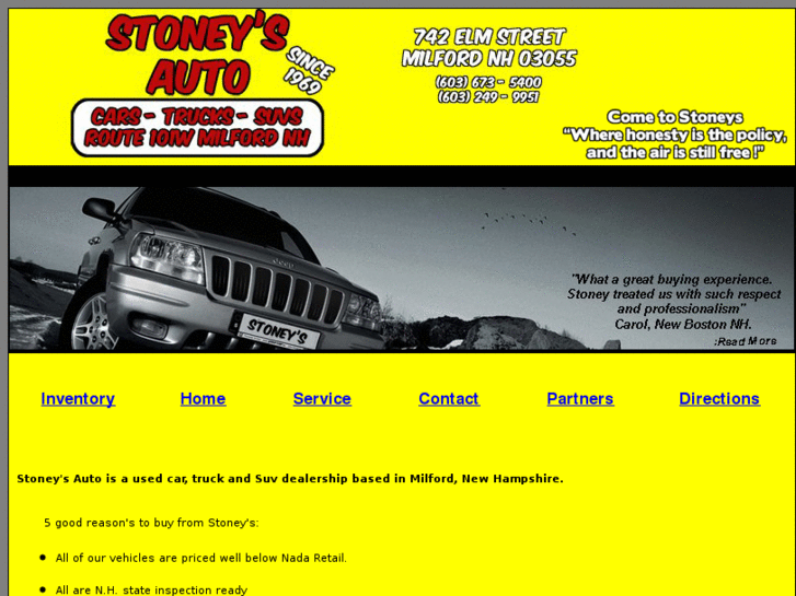 www.stoneysauto.com