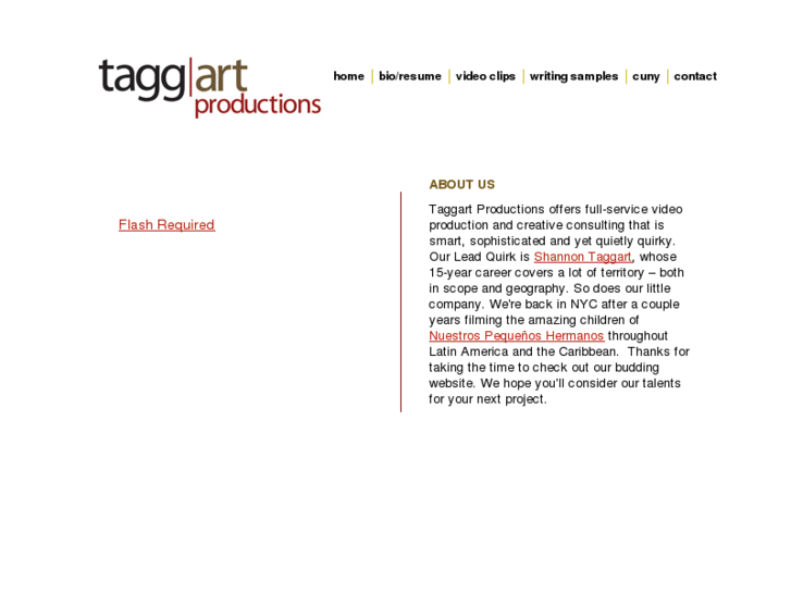 www.taggartproductions.com