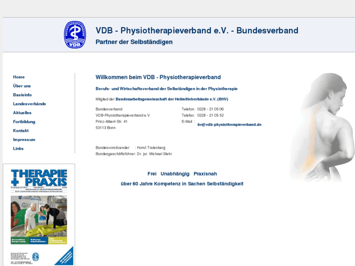 www.vdb-physiotherapieverband.de