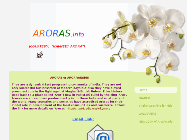 www.aroras.info