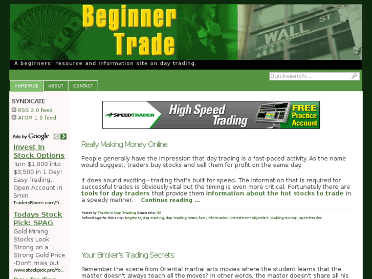 www.beginnertrade.com