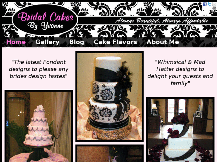 www.bridalcakesbyyvonne.com