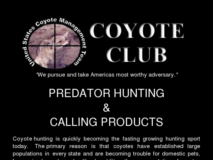 www.coyoteclub.org